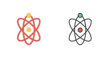 Atom Icon Design vector