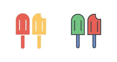 paleta de hielo icono diseño vector