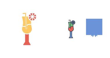 Cocktail Icon Design vector