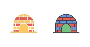 Igloo Icon Design vector