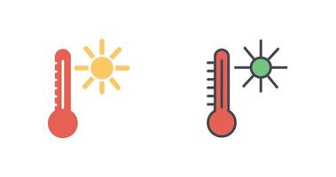 Temperature Icon Design vector