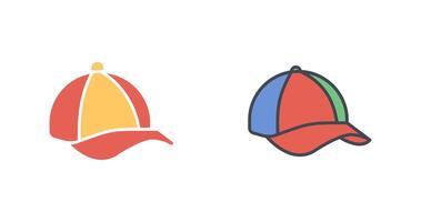 verano gorra icono diseño vector