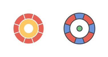 Lifebuoy Icon Design vector