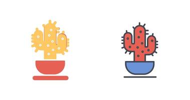 diseño de icono de cactus vector