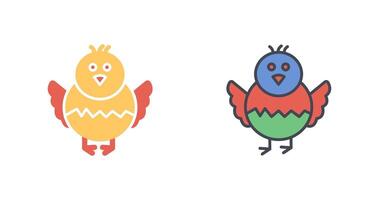 Chick Icon Design vector