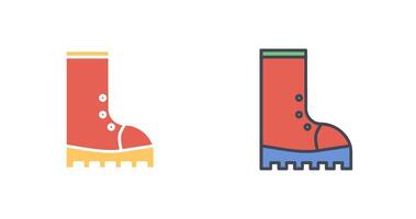 Boot Icon Design vector