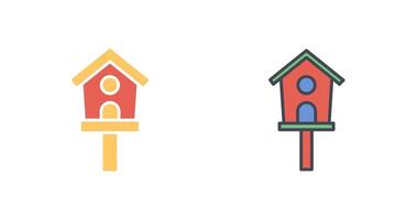 Birdhouse Icon Design vector