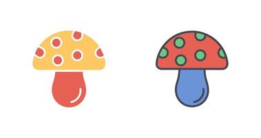 Mushroom Icon Design vector