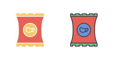 Chips Icon Design vector