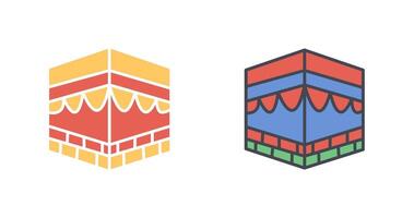 Khana Kaaba Icon Design vector