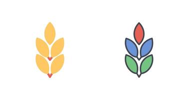 Wheat Icon Design vector