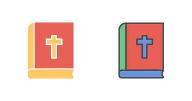 Religious Book Icon Design vector