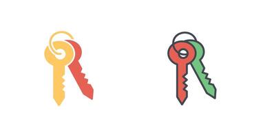 House Key Icon Design vector