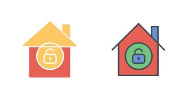 Unlocked Icon Design vector