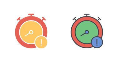 Run Time Icon Design vector