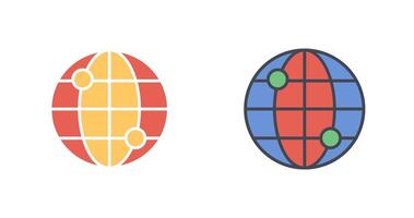Network Icon Design vector