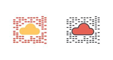 Cloud Icon Design vector