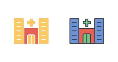 diseño de icono de hospital vector