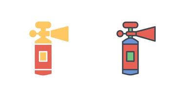 diseño de icono de extintor de incendios vector