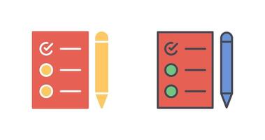 Task List Icon Design vector