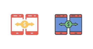 Exchange Icon Design vector