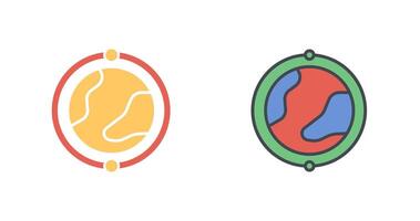 Earth Icon Design vector
