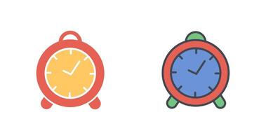 diseño de icono de reloj de alarma vector