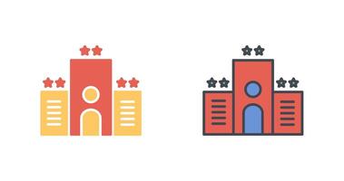 Hotel Icon Design vector