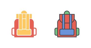 Backpack Icon Design vector