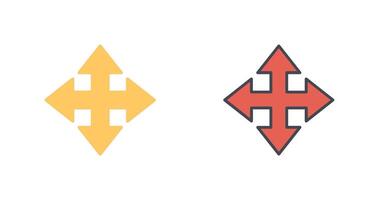 Move Arrow Icon Design vector