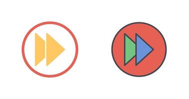 Next Icon Design vector