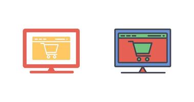 Ecommerce Settings Icon Design vector