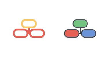 Link Building Icon Design vector