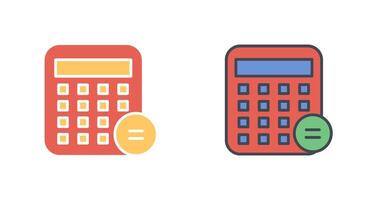 Business Calculator Icon Design vector