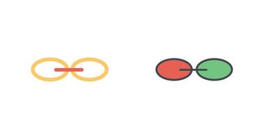 Business Link Icon Design vector