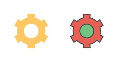 Setting Gear Icon Design vector