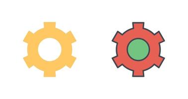 Setting Gear Icon Design vector