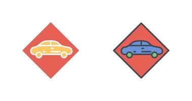 peligroso vehículo icono diseño vector