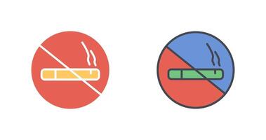 No Smoking Icon Design vector