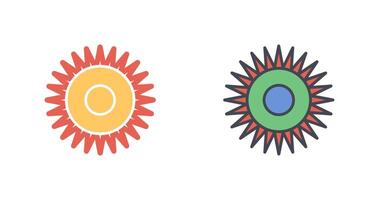 Optical Radiation Icon Design vector