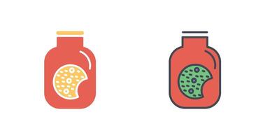 Cookie Jar Icon Design vector