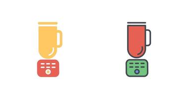 Coffee Blender Icon Design vector