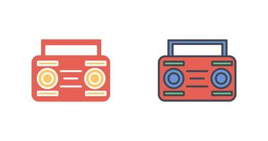 Cassette Player Icon Design vector