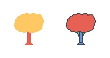 diseño de icono de árbol vector