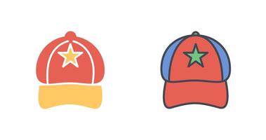 diseño de icono de gorra vector