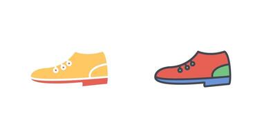 casual Zapatos icono diseño vector