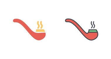 Smoking Pipe Icon Design vector