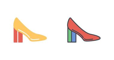 Heels Icon Design vector