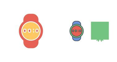 Sports Watch Icon Design vector