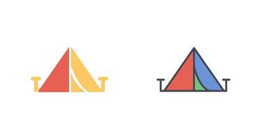 Tent Icon Design vector